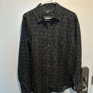 Black John Varvatos with white dots